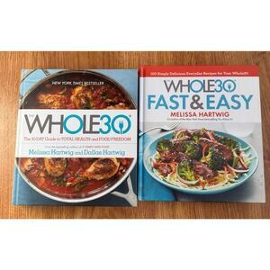 Whole30 and Whole30 fast and easy cookbook - hardback